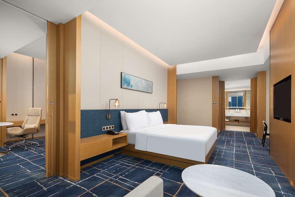 Hilton Garden Inn Zibo Zhangdian Habitación foto