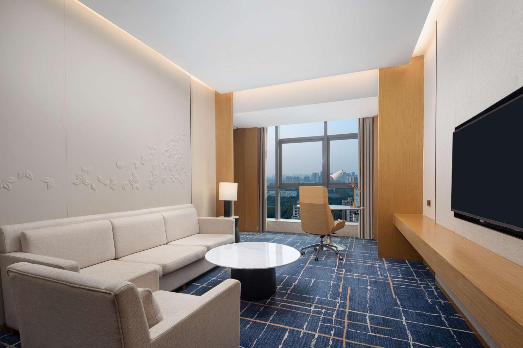 Hilton Garden Inn Zibo Zhangdian Exterior foto