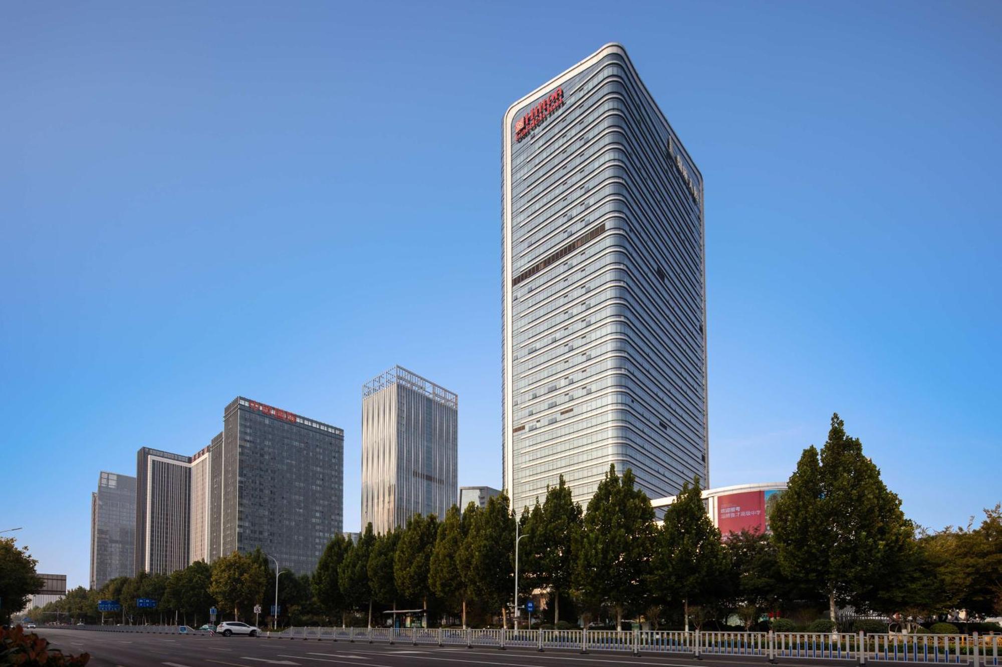 Hilton Garden Inn Zibo Zhangdian Exterior foto