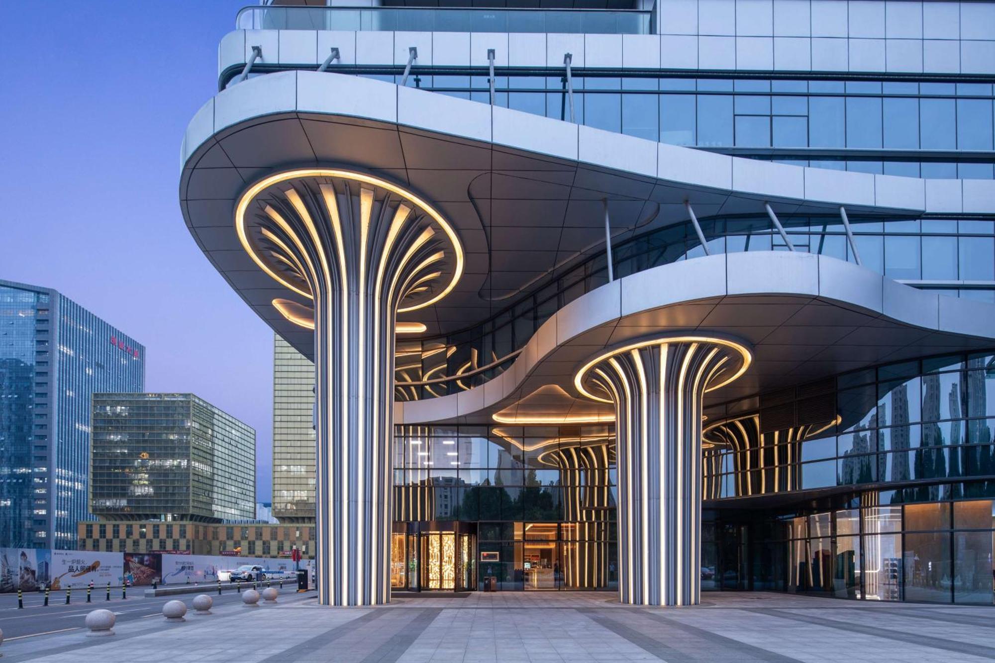 Hilton Garden Inn Zibo Zhangdian Exterior foto
